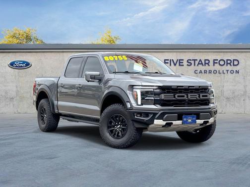 Carbonized Gray Metallic 2025 Ford F-150 Raptor