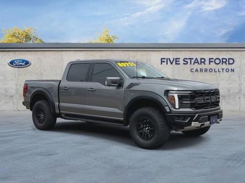 Carbonized Gray Metallic 2025 Ford F-150 Raptor