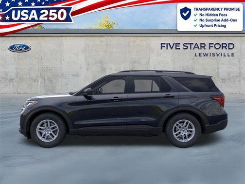 Agate Black Metallic 2026 Ford Explorer Active