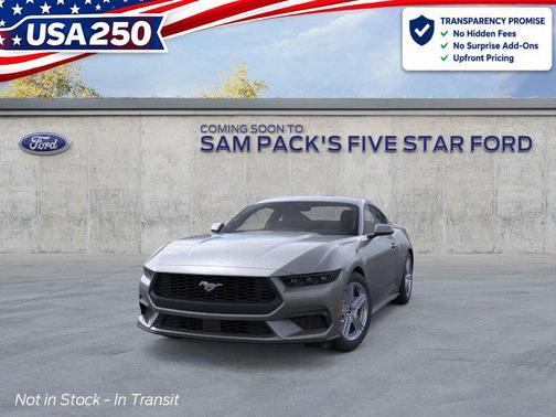 Carbonized Gray Metallic 2026 Ford Mustang EcoBoost