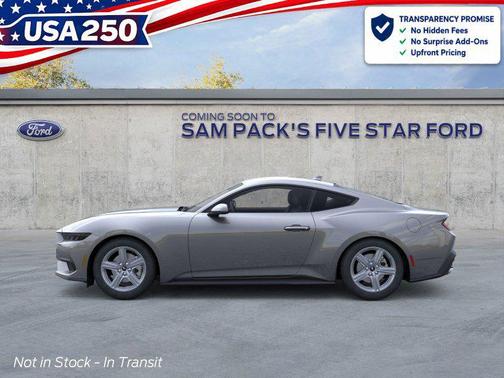 Carbonized Gray Metallic 2026 Ford Mustang EcoBoost