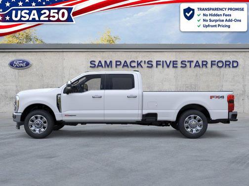Star White Metallic Tri-Coat 2026 Ford F-350 King Ranch