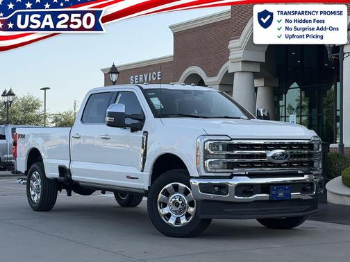Star White Metallic Tri-Coat 2026 Ford F-350 King Ranch