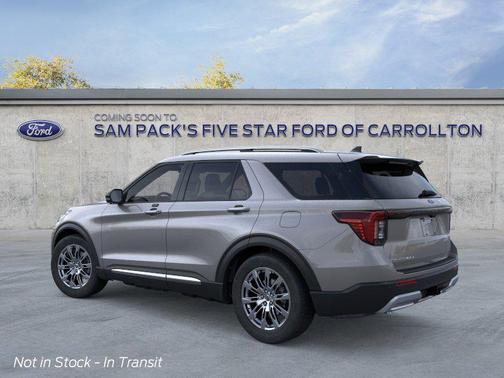Carbonized Gray Metallic 2026 Ford Explorer Platinum