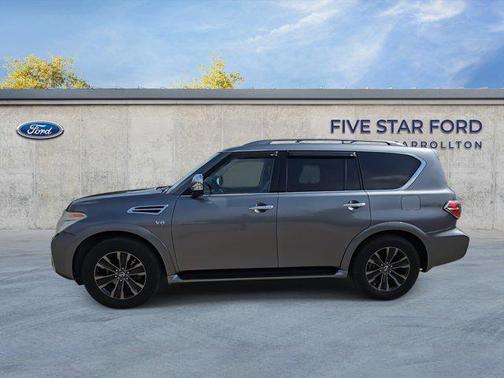 Gun Metallic 2017 Nissan Armada Platinum