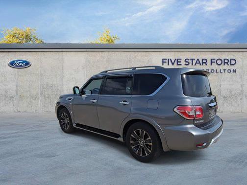 Gun Metallic 2017 Nissan Armada Platinum