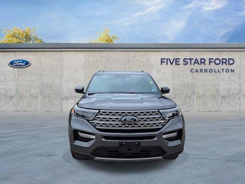 Carbonized Gray Metallic 2023 Ford Explorer Limited