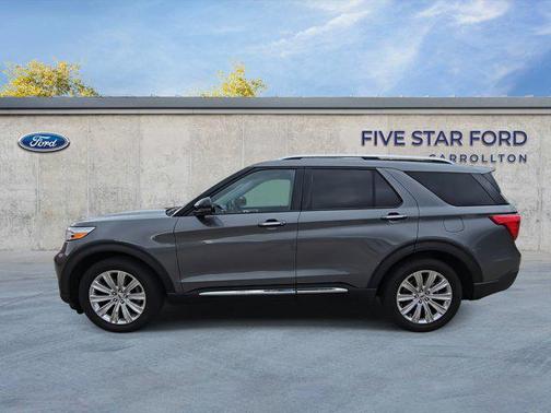 Carbonized Gray Metallic 2023 Ford Explorer Limited