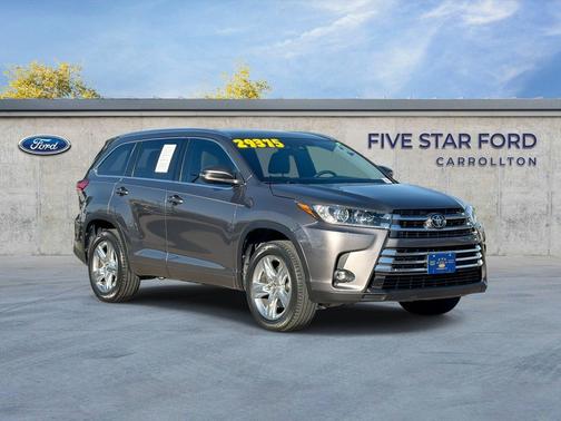 Predawn Gray Mica 2019 Toyota Highlander Limited