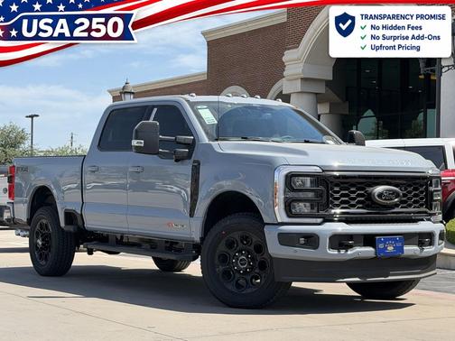 Glacier Gray Metallic Tri-Coat 2026 Ford F-250 Lariat