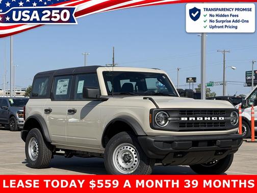 Desert Sand 2026 Ford Bronco Base 4 Door 4x4