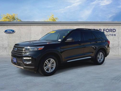 Agate Black Metallic 2023 Ford Explorer XLT