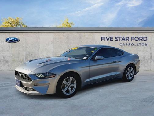 Iconic Silver Metallic 2021 Ford Mustang EcoBoost
