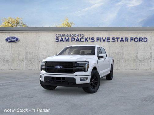 Star White Metallic Tri-Coat 2026 Ford F-150 Platinum