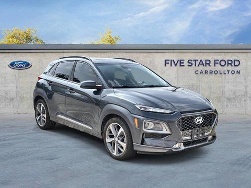Thunder Gray 2018 Hyundai KONA Limited