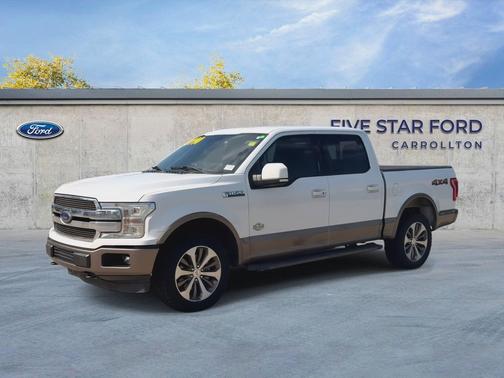 Oxford White 2018 Ford F-150 King Ranch