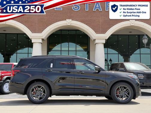 Agate Black Metallic 2026 Ford Explorer ST