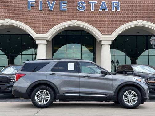 Carbonized Gray Metallic 2023 Ford Explorer XLT