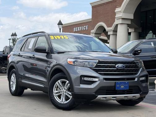 Carbonized Gray Metallic 2023 Ford Explorer XLT
