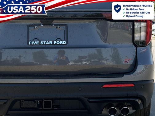 Carbonized Gray Metallic 2026 Ford Explorer ST