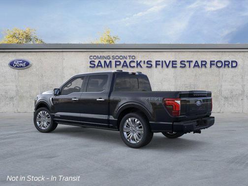 Agate Black Metallic 2026 Ford F-150 Platinum
