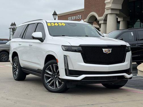 Crystal White Tricoat 2023 Cadillac Escalade Sport Platinum