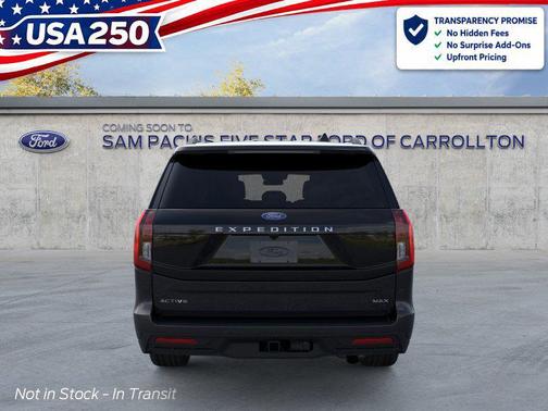Agate Black Metallic 2026 Ford Expedition Max Active 4x2