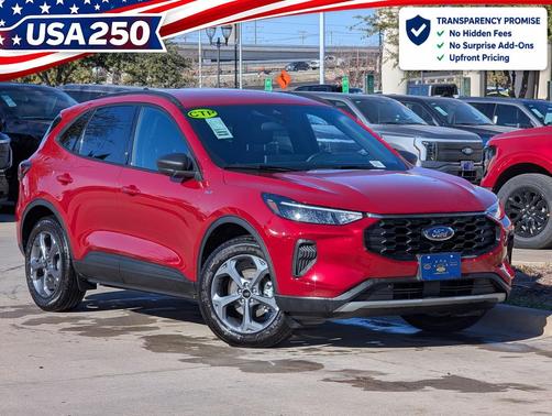 Rapid Red Metallic Tinted Clearcoat 2026 Ford Escape ST-Line