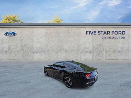 Shadow Black 2024 Ford Mustang EcoBoost