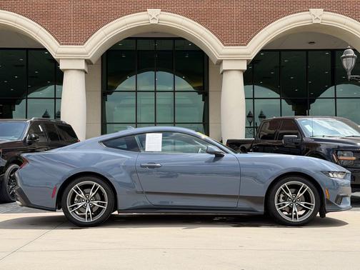 Vapor Blue Metallic 2024 Ford Mustang EcoBoost