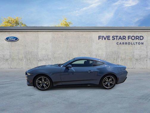 Vapor Blue Metallic 2024 Ford Mustang EcoBoost