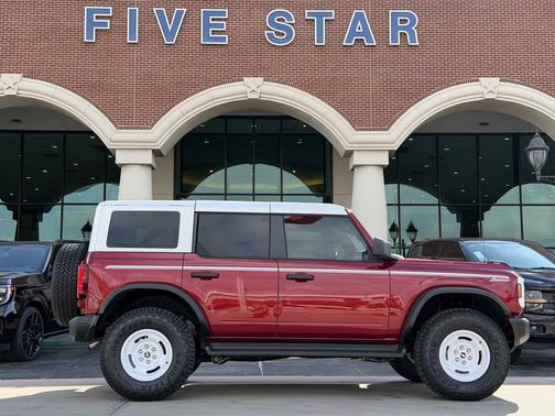 Ruby Red Metallic Tinted Clearcoat 2026 Ford Bronco Heritage Edition