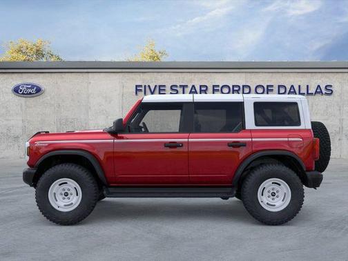 Ruby Red Metallic Tinted Clearcoat 2026 Ford Bronco Heritage Edition