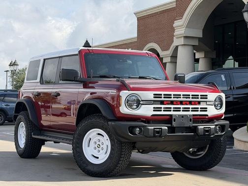 Ruby Red Metallic Tinted Clearcoat 2026 Ford Bronco Heritage Edition