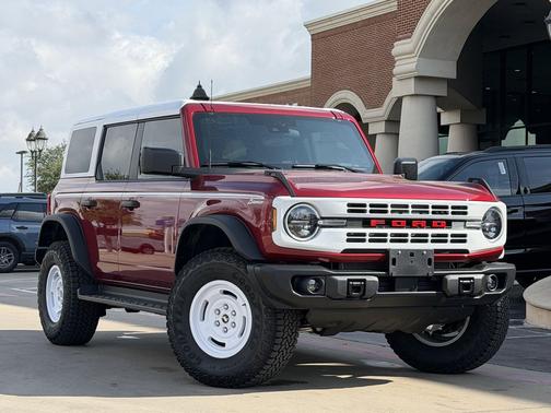 Ruby Red Metallic Tinted Clearcoat 2026 Ford Bronco Heritage Edition