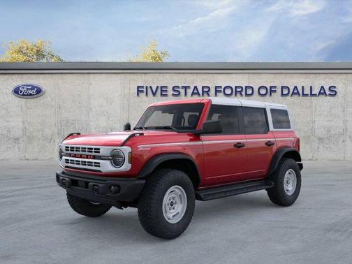 Ruby Red Metallic Tinted Clearcoat 2026 Ford Bronco Heritage Edition
