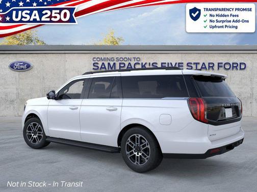 Star White Metallic Tri-Coat 2026 Ford Expedition Max Active 4x2