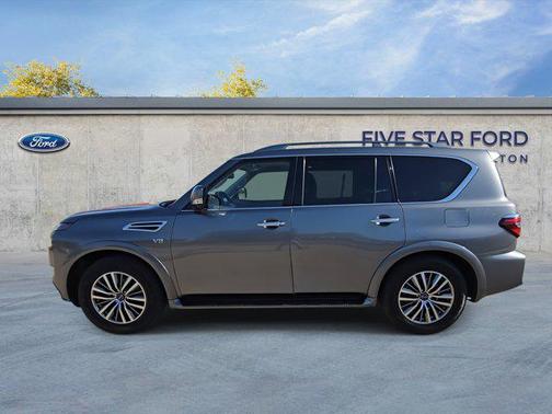 Gun Metallic 2021 Nissan Armada SL 2WD