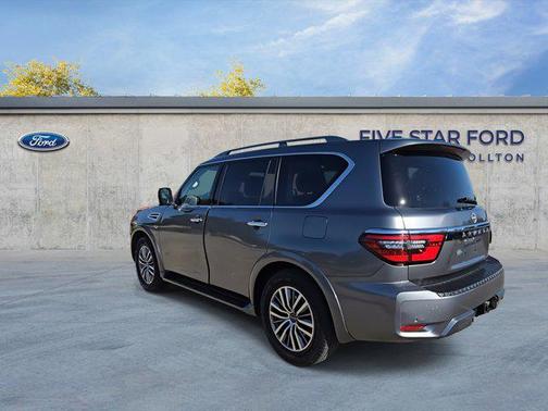 Gun Metallic 2021 Nissan Armada SL 2WD