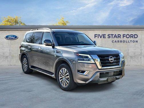 Gun Metallic 2021 Nissan Armada SL 2WD