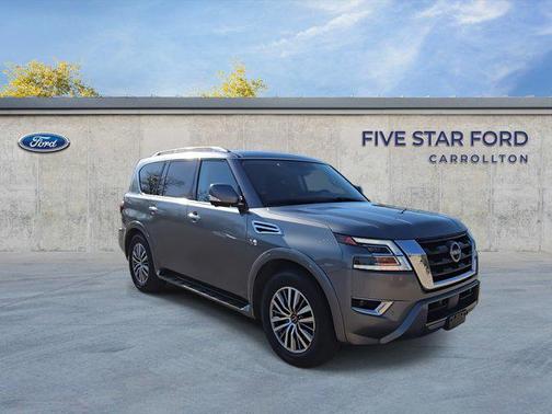 Gun Metallic 2021 Nissan Armada SL 2WD