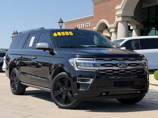 Agate Black Metallic 2024 Ford Expedition Max Platinum
