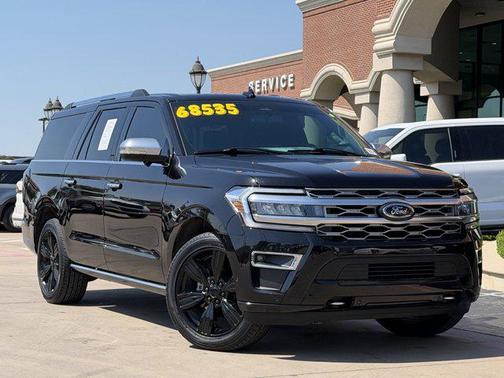 Agate Black Metallic 2024 Ford Expedition Max Platinum