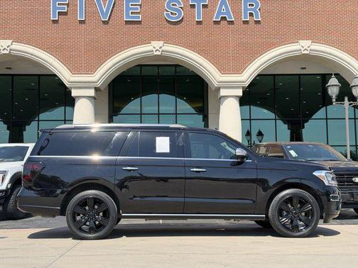 Agate Black Metallic 2024 Ford Expedition Max Platinum