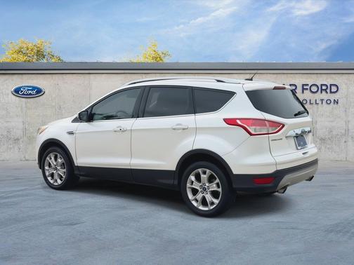 White Platinum Metallic Tri-Coat 2015 Ford Escape Titanium