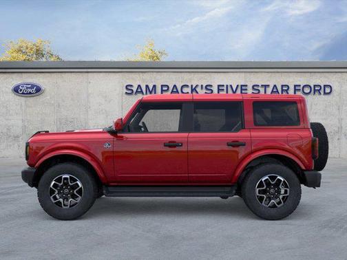 Ruby Red Metallic Tinted Clearcoat 2026 Ford Bronco Outer Banks