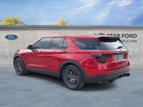 Rapid Red Metallic Tinted Clearcoat 2025 Ford Explorer ST