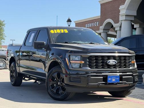Agate Black Metallic 2025 Ford F-150 STX