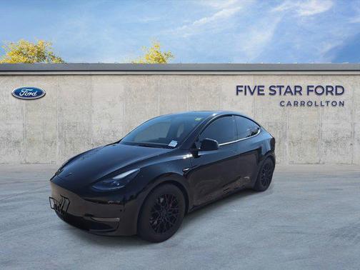 Solid Black 2022 Tesla Model Y Performance Dual Motor All-Wheel Drive