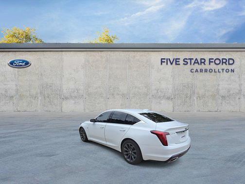Summit White 2021 Cadillac CT5 Luxury RWD